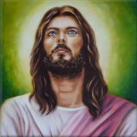 Jesus Christus Portrait spirituelle Kunst
