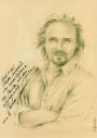 Sebastian Goder, Actor and director, Portrait pastel drawing