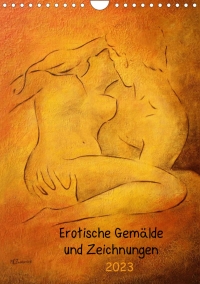Erotischer Monatskalender handgemalte Kunst - Kunstmalerei Atelier Marita Zacharias