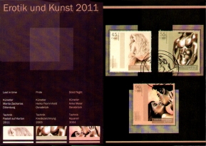 Mittelhessen Mail erotische Briefmarke Kunstmesse Marita Zacharias