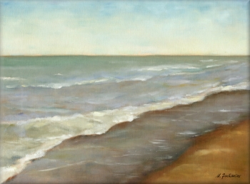 Strand und Meer Gemälde