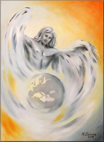 Engel des Friedens, Engelkunst und Engelbilder